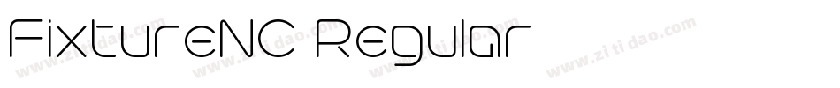 FixtureNC Regular字体转换